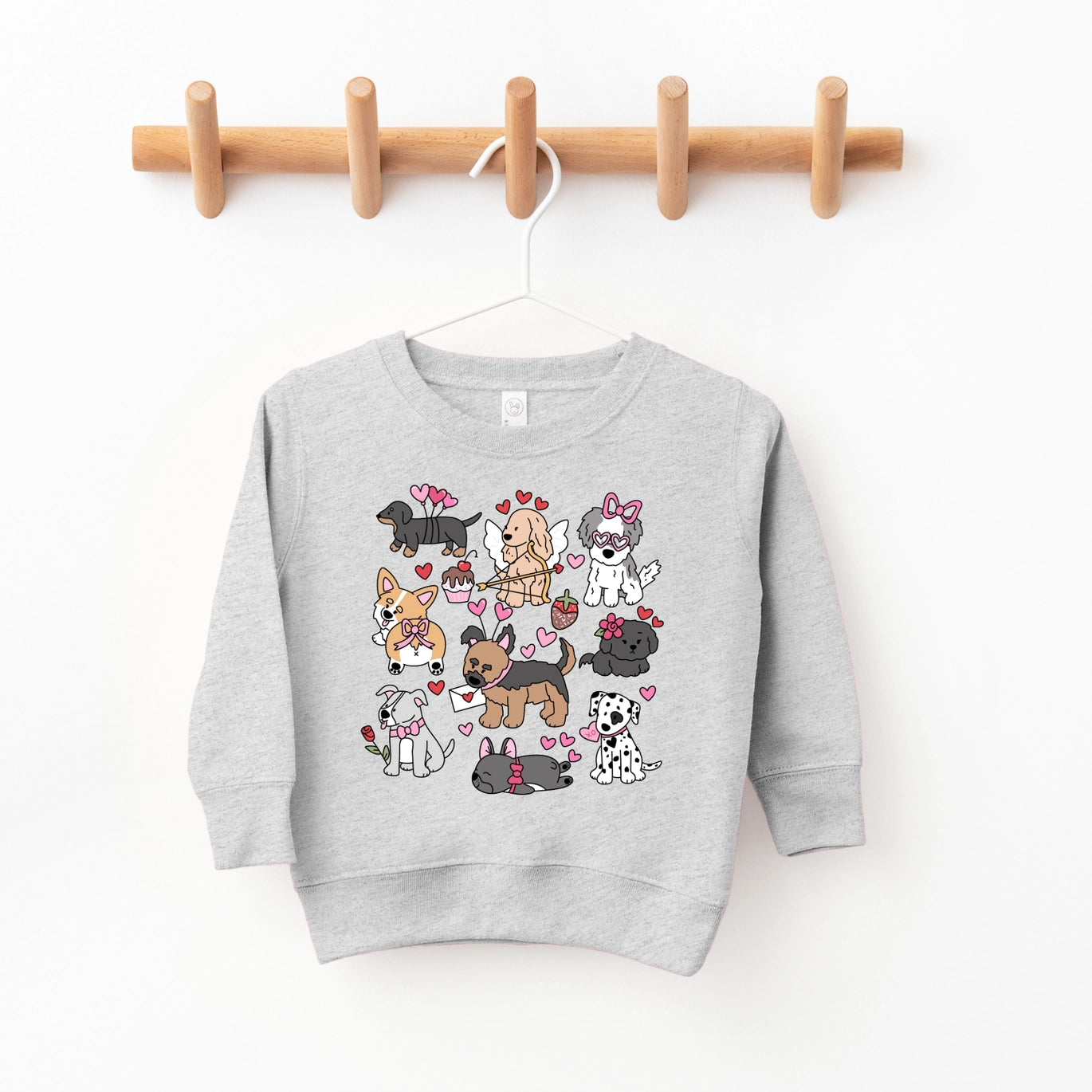 Puppy Love Sweatshirt - Cute Dog Graphic Hoodie for Women & Men | Cozy Pullover for Casual Wear, Pet Lovers Gift, Dog Walking & Outdoor Activities