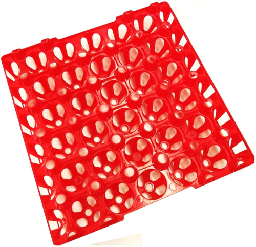 96 Pack of Rite Farm 30-Count Chicken Egg Plastic Trays - Durable Egg Cartons for Poultry Farms, Farmers Markets & Home Chicken Coops