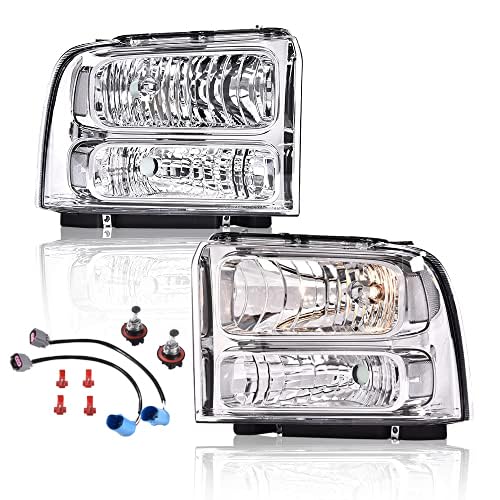 Clear Lens Chrome Housing Clear Reflector
