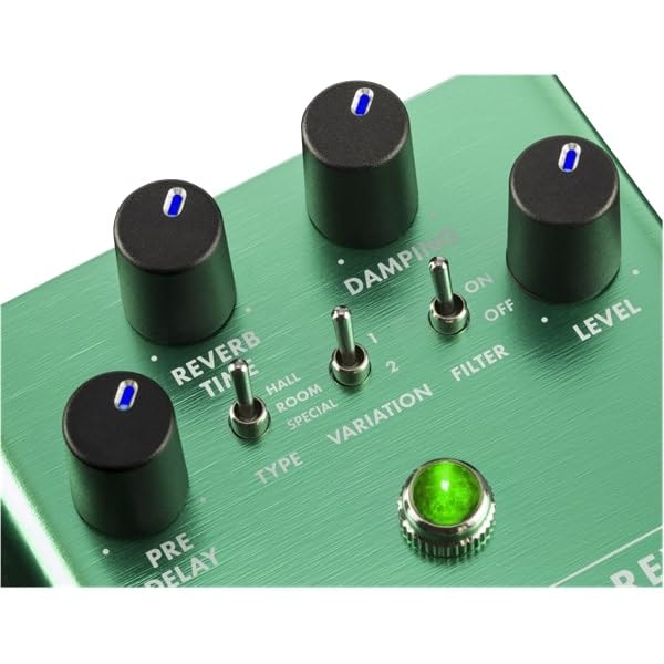 Fender Marine Layer Reverb Pedal - Premium Guitar Effects Pedal for Professional Musicians | Perfect for Studio Recording & Live Performances