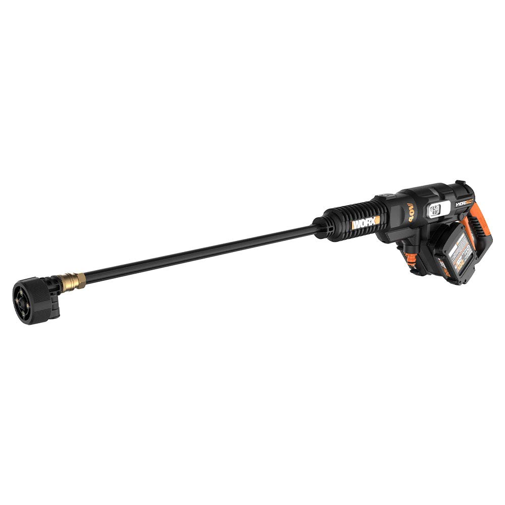 WORX 40V Power Share Hydroshot 2X20V Portable Pressure Washer with Battery & Charger Included (WG644) + Hydroshot Bottle Cap Adapter (WA4038) - Ideal for Car Washing, Patio Cleaning & Outdoor Power Cleaning