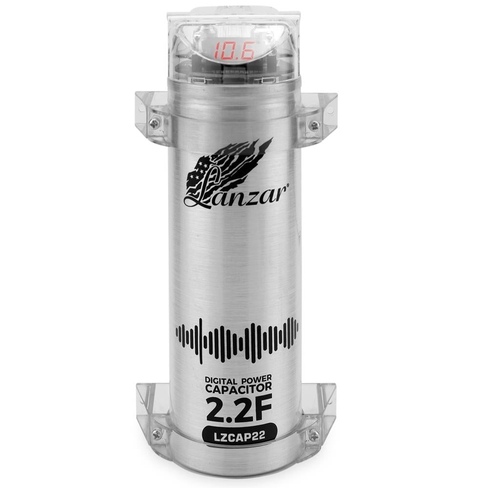 0.2 Farad Digital Power Capacitor for Car Audio System - High Performance Bass Blocker & Voltage Stabilizer - Perfect for Amplifiers, Subwoofers & Stereo Upgrades