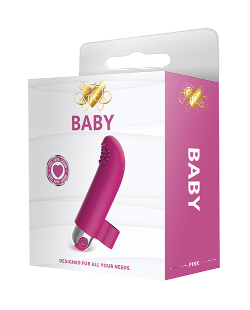 Baby Finger Bullet Vibrator - Pink Mini Massager for Sensual Relaxation & Intimate Play - Perfect for Couples & Solo Use