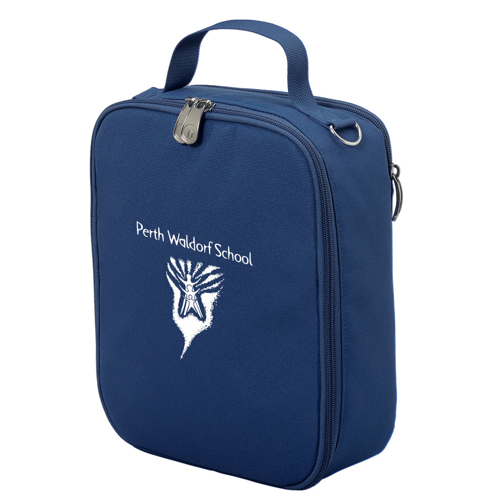 Perth Waldorf Primary Large Insulated Lunch Bags for Kids - Reusable Eco-Friendly School Lunch Box Carrier for Boys & Girls - Perfect for School, Picnics, and Outdoor Activities