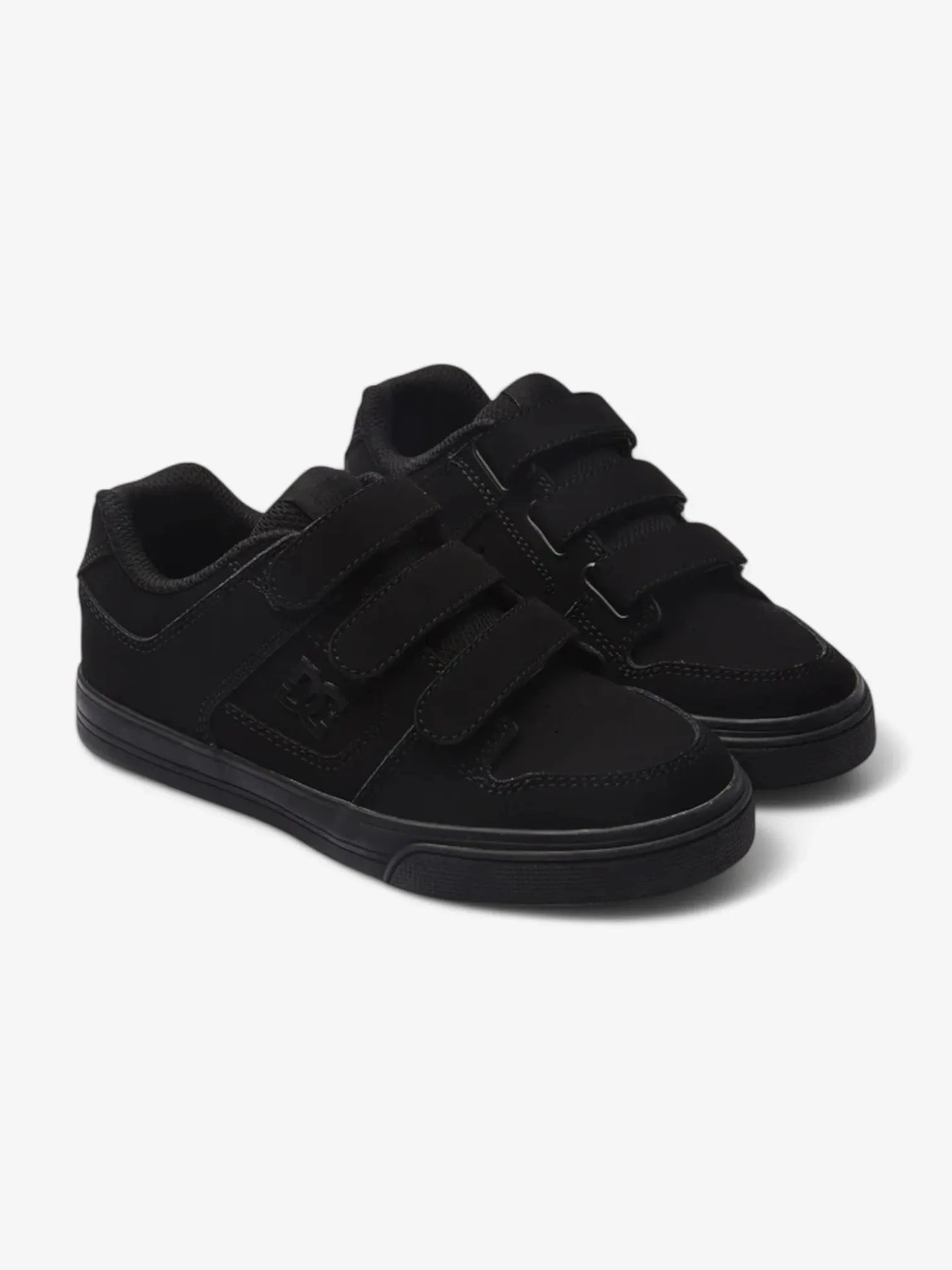 DC Pure V Kids' Black Skate Shoes - High-Performance Sneakers for Boys & Girls - Perfect for Skateboarding, School & Casual Wear