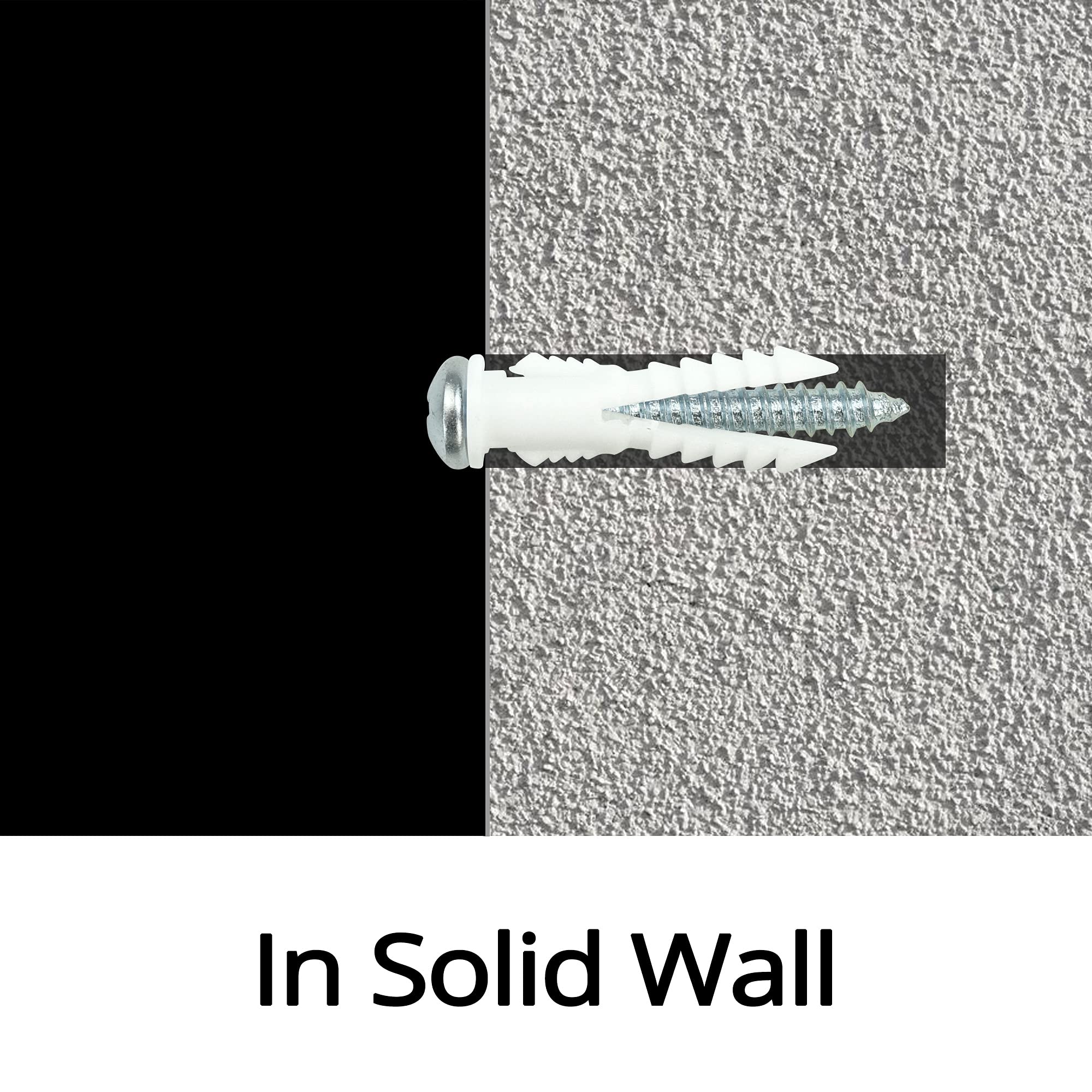 HASWARE 116PCS Drywall Anchors Kit - 4 Sizes for Wallboard & Concrete - Perfect for Picture Hanging & Shelves