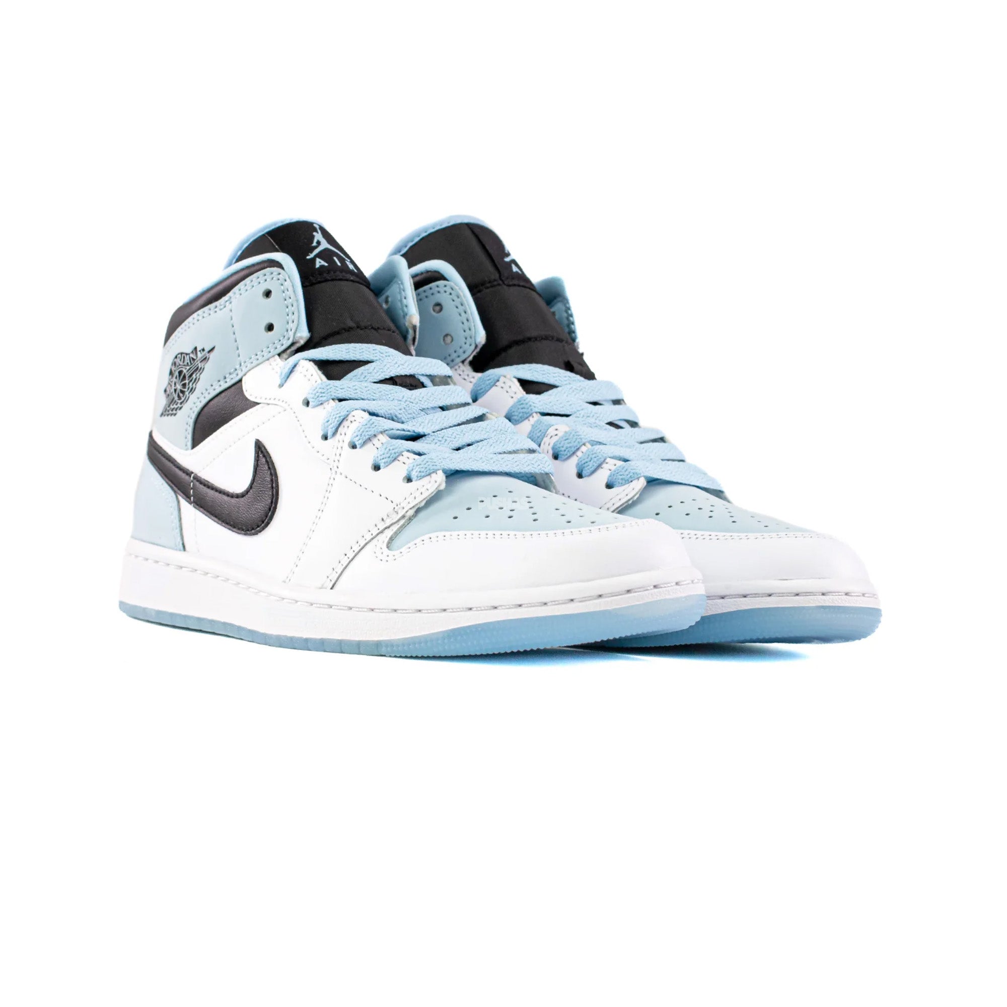 Air Jordan 1 Mid SE 'Ice Blue' Men's Basketball Shoes 2023 - Retro Sneakers for Casual Wear & Street Style Fashion