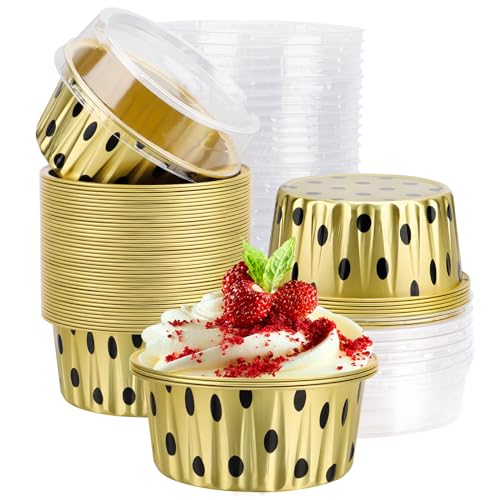Gold Polka Dot