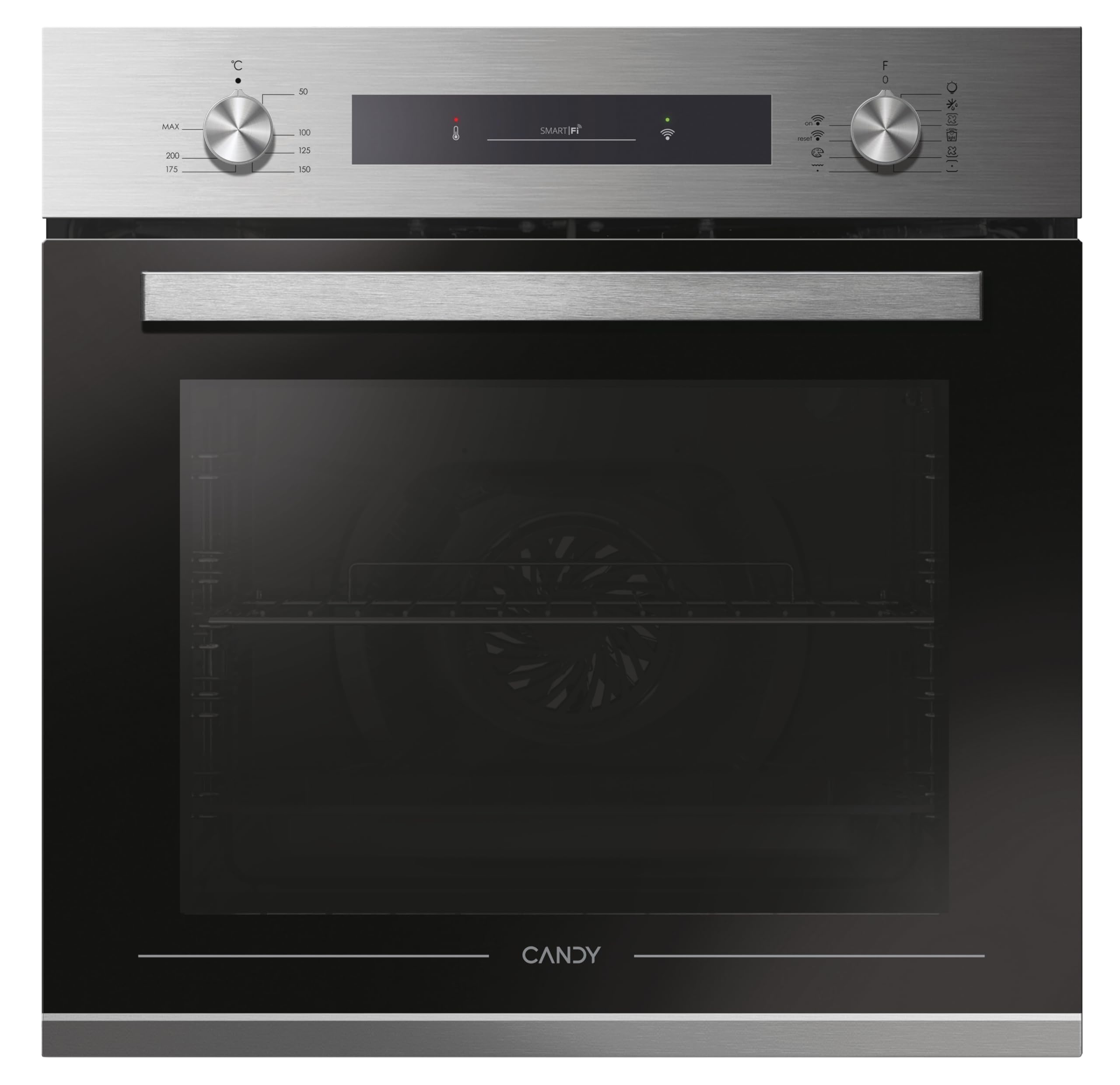 Candy Horno FCP602X E0 Electric Oven - Compact & Efficient for Baking, Roasting & More | Perfect for Small Kitchens & Apartments