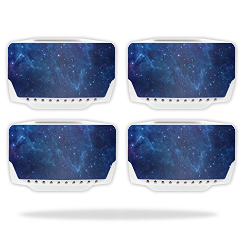 MightySkins Compatible with Blade Chroma Drone Battery (4 Pack) - Protective Vinyl Wrap Cover Sticker Skins in Nebula Design | Perfect for Drone Enthusiasts & Customization Lovers