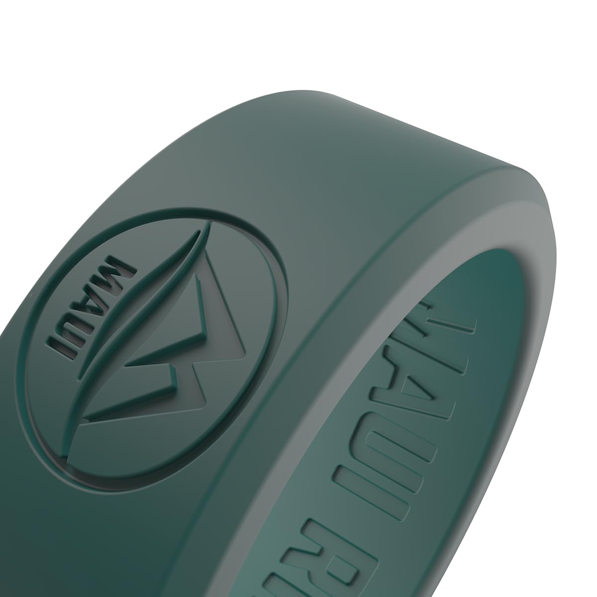 **Durable Silicone Wedding Rings for Men - Comfortable & Safe Solid Style Engagement Band - Gym, Sports, Workout & Active Lifestyle**