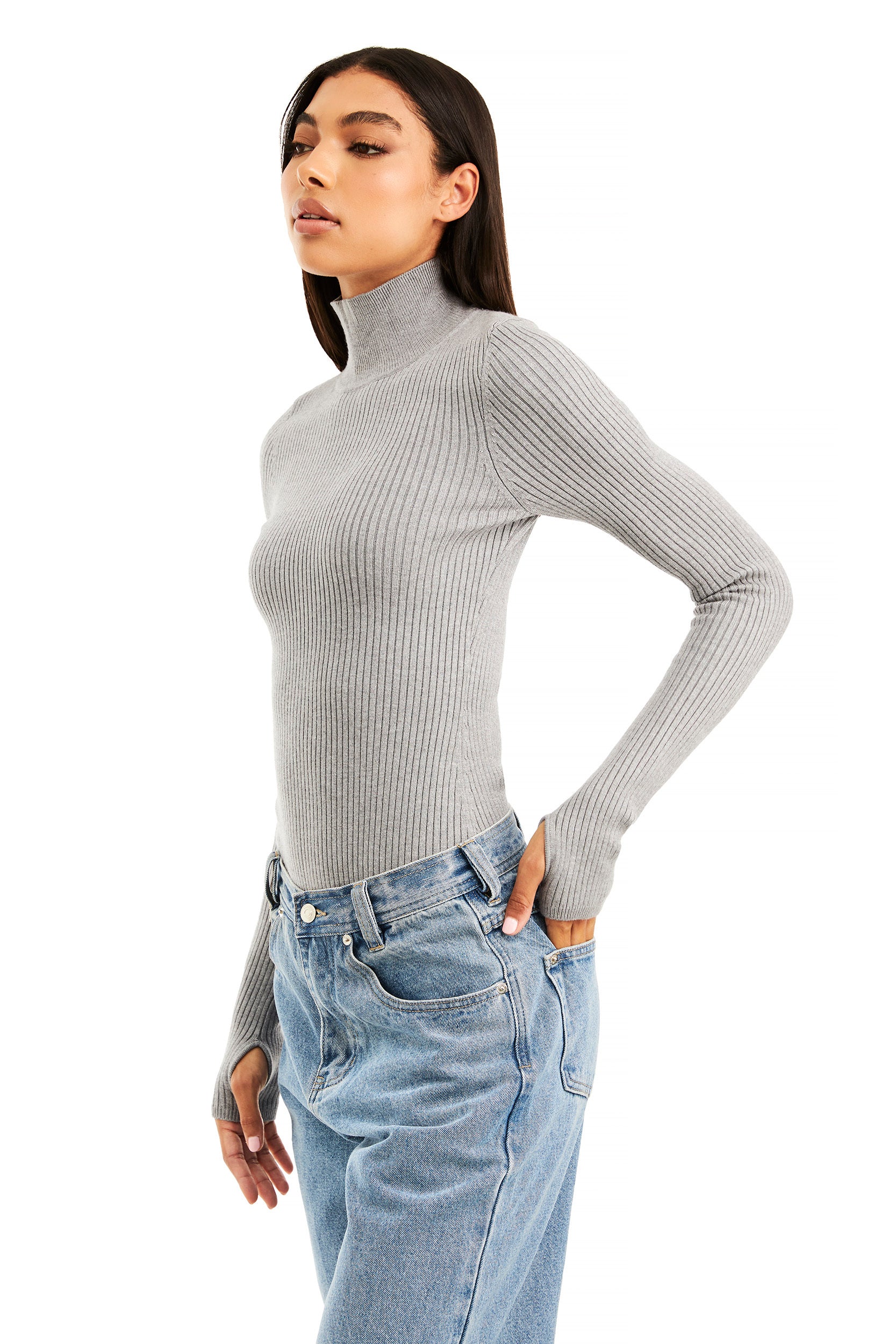 The Rhodes Grey Bodysuit for Women - Seamless Shapewear for Slimming & Tummy Control - Perfect for Everyday Wear, Workouts & Special Occasions