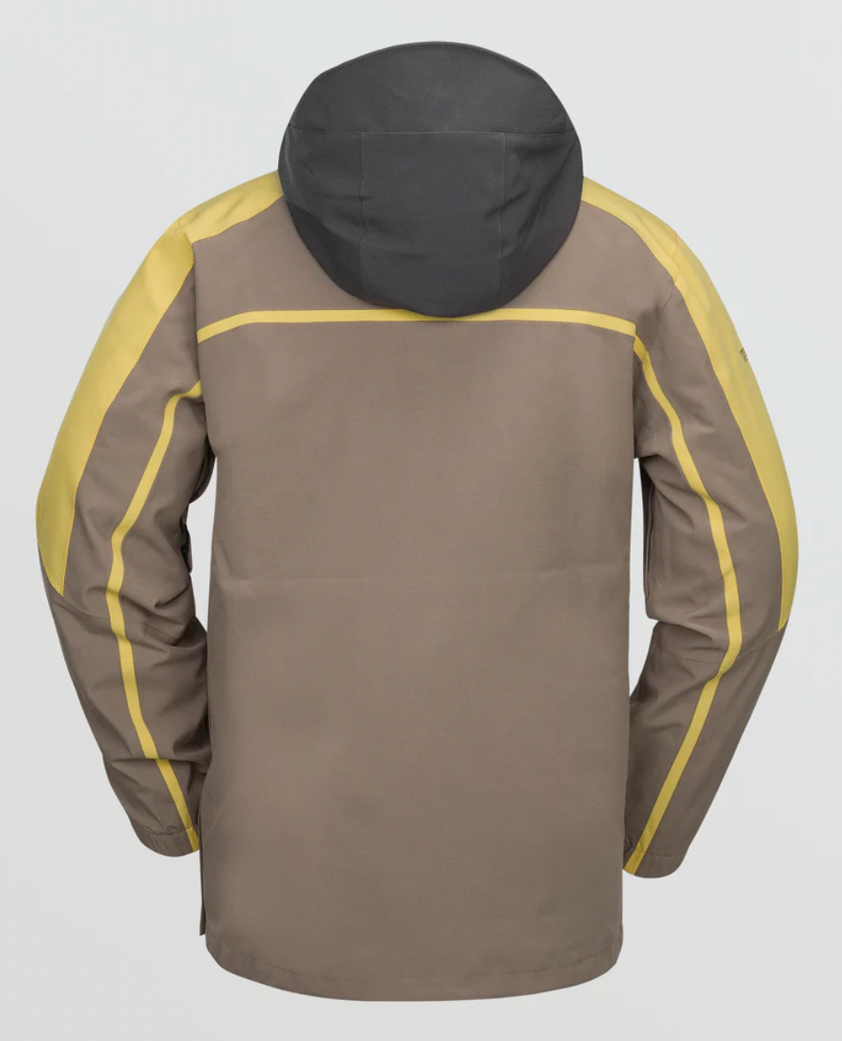 Volcom Brighton Pullover Jacket 2025 - Waterproof Windbreaker Hoodie for Men & Women - Perfect for Hiking, Camping & Outdoor Adventures