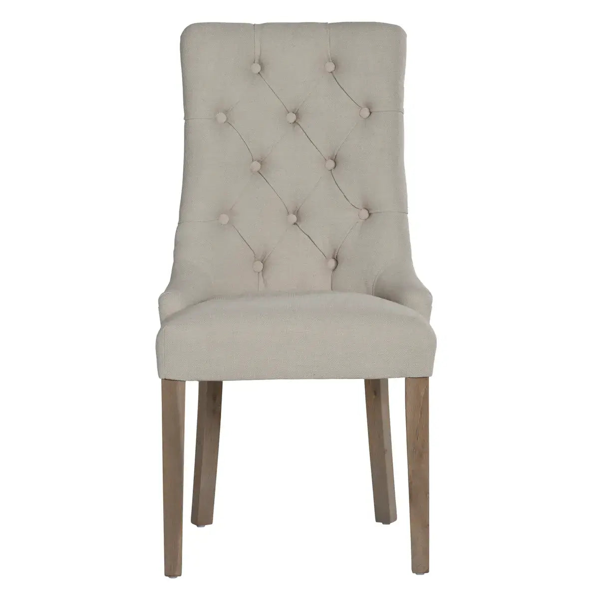 French Vanilla Dining Chair Set - Modern Upholstered Kitchen Chairs for Dining Room, Breakfast Nook & Small Spaces - 4-Piece Set with Padded Seats & Sturdy Metal Legs