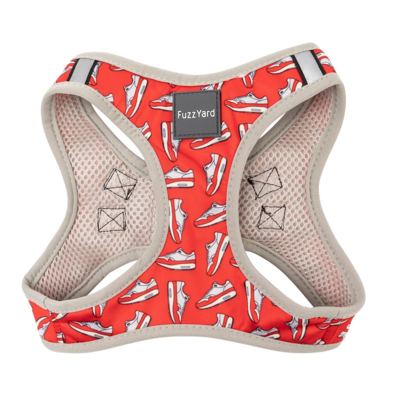 Fuzzyard Fresh Kicks Dog Step-in Harness - Adjustable Pet Vest with Reflective Strips (5 Sizes) for Small, Medium & Large Dogs - Perfect for Walking, Training & Outdoor Adventures