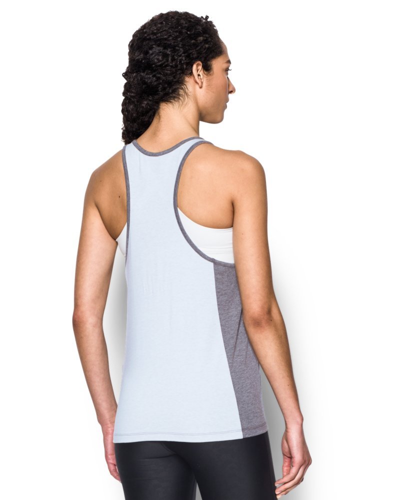 Under Armour Women's Power in Pink Inset Tank Top - Moisture-Wicking Workout Top for Running & Gym - Comfortable Athletic Wear for Active Lifestyles