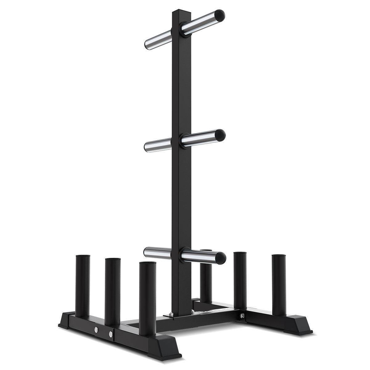 CORTEX Olympic Weight Tree - 6 Barbell Holder Stand for Gym Storage (135cm) - Perfect for Home Gym, CrossFit & Weightlifting Training