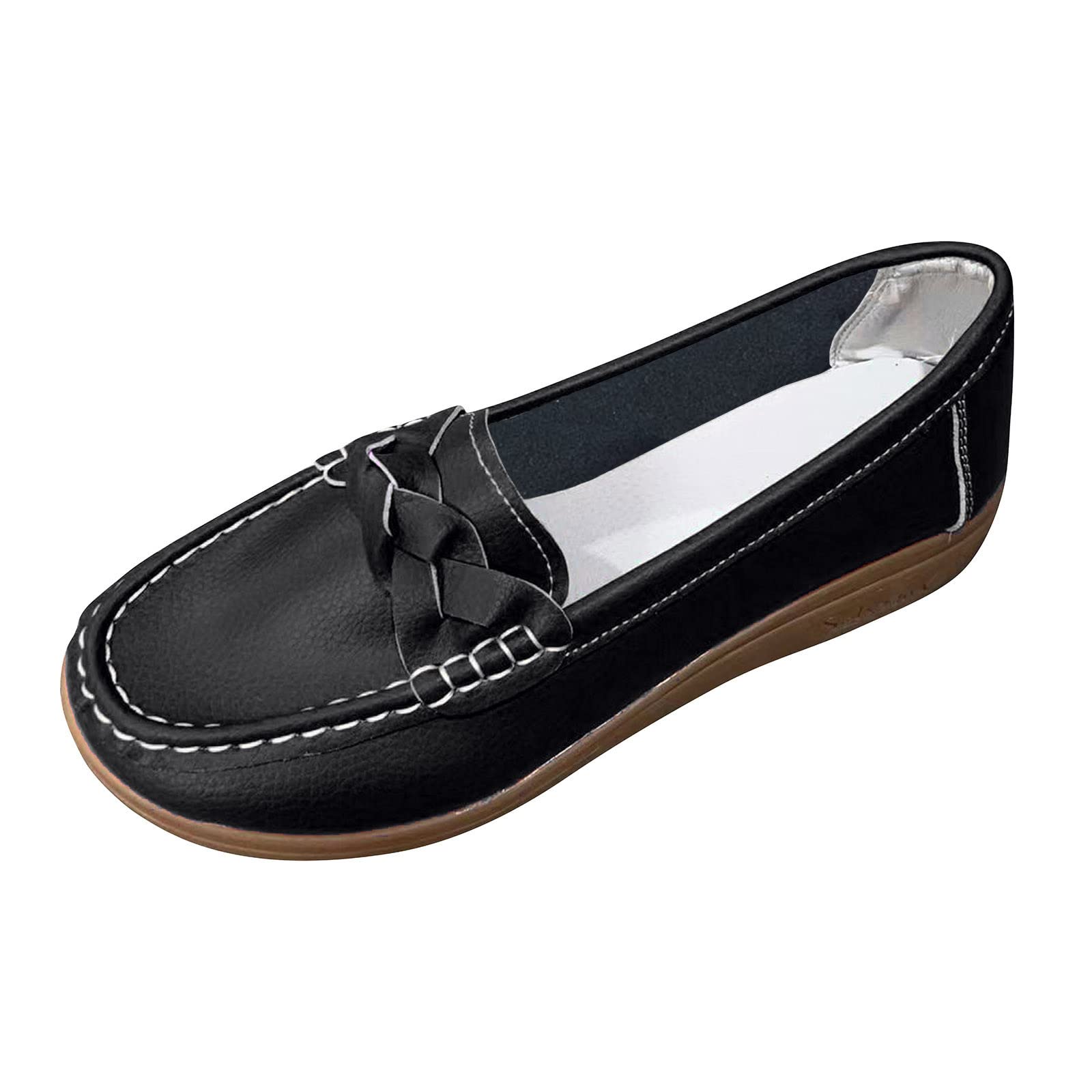 Women's Fashion Multicolor Leather Flats - Soft Sole Comfortable Pumps for Casual & Dress Wear - Perfect for Office, Parties & Everyday Outfits