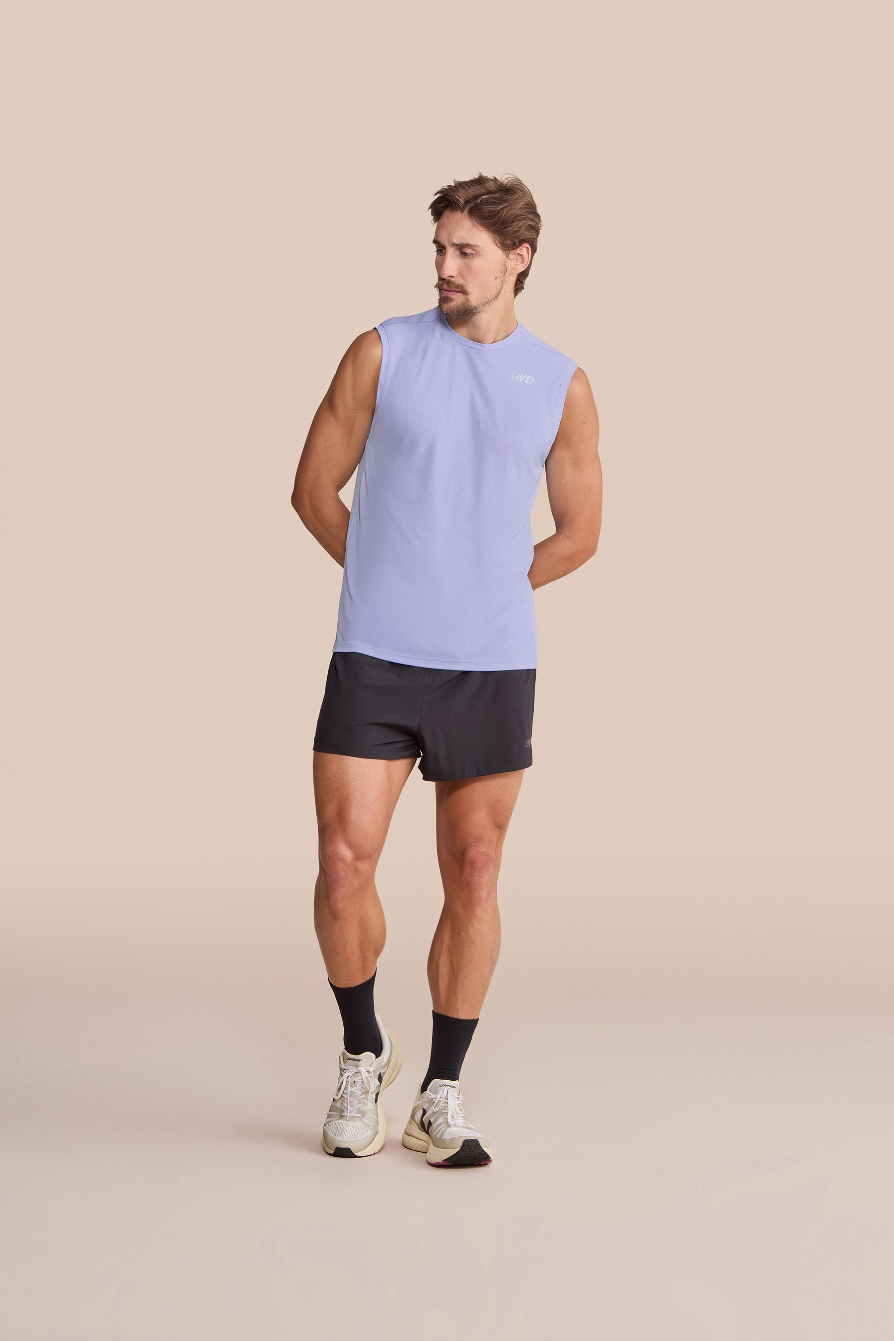 Breathable Bio Stretch Men's Tank Top - Lightweight & Comfortable for Gym, Running & Summer Outfits
