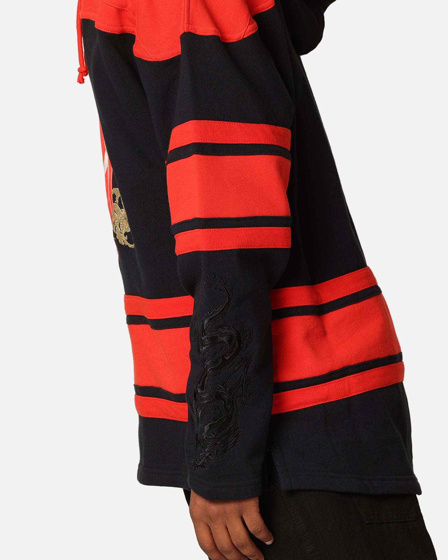 47 Brand Vegas Golden Knights 'Year Of The Dragon' Lacer Hoodie - Jet Black NHL Hockey Fan Apparel for Men & Women - Perfect for Game Day, Casual Wear & Sports Events