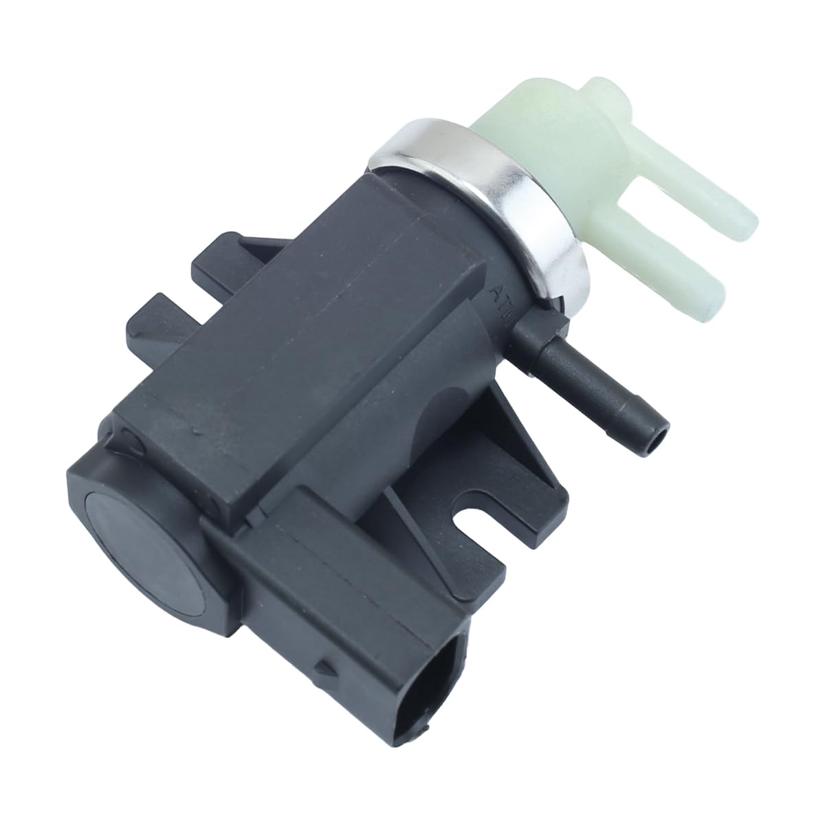 DUNSIHUI Turbo Boost Pressure Vacuum Control Solenoid Valve 1K0906627B & 1K0906627A Compatible with VW A3 Beetle Golf SportWagen Jetta Passat - Improve Engine Performance & Fuel Efficiency for Daily Driving & Highway Cruising