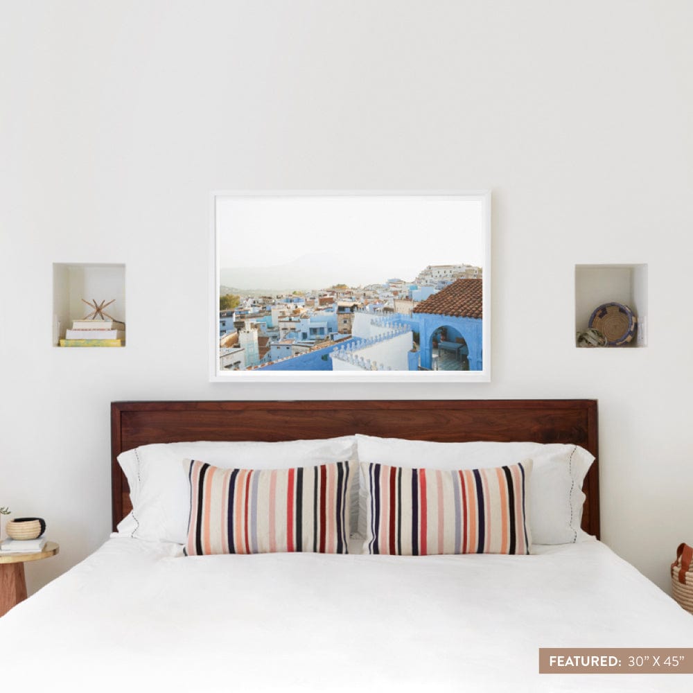 Blue City Fine Art Prints - High-Quality Wall Decor for Home & Office | Perfect for Living Room, Bedroom & Gallery