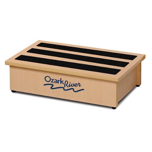 Lil' Step Booster Finish - Premium Maple Wood Stair Riser for Home & Office - Perfect for Staircase Safety and Decoration