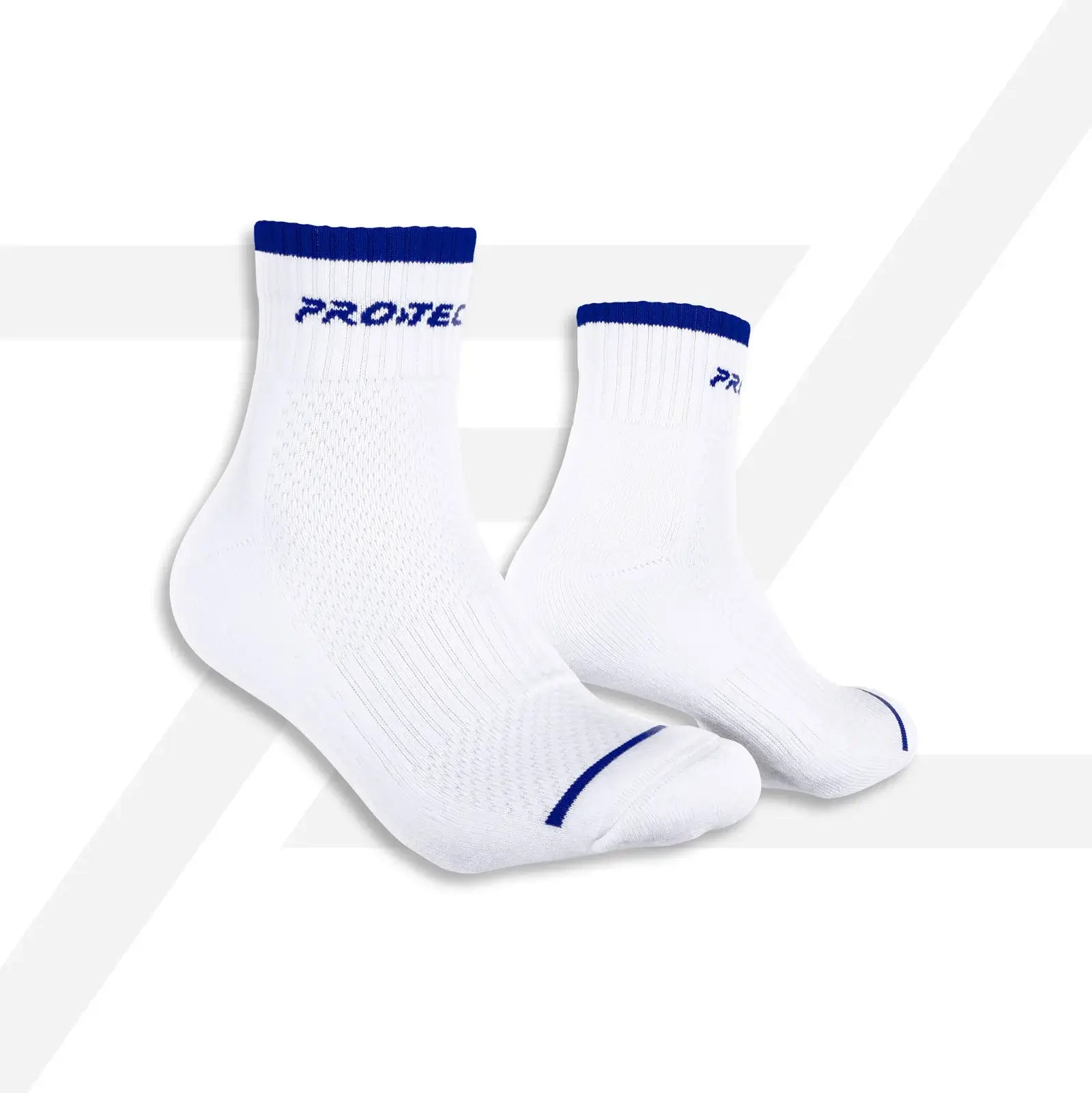 PROTECH Cotton Quarter Sport Socks QS1002 - Breathable Athletic Socks for Running, Gym & Outdoor Activities - Comfortable Cushioned Socks for Men & Women