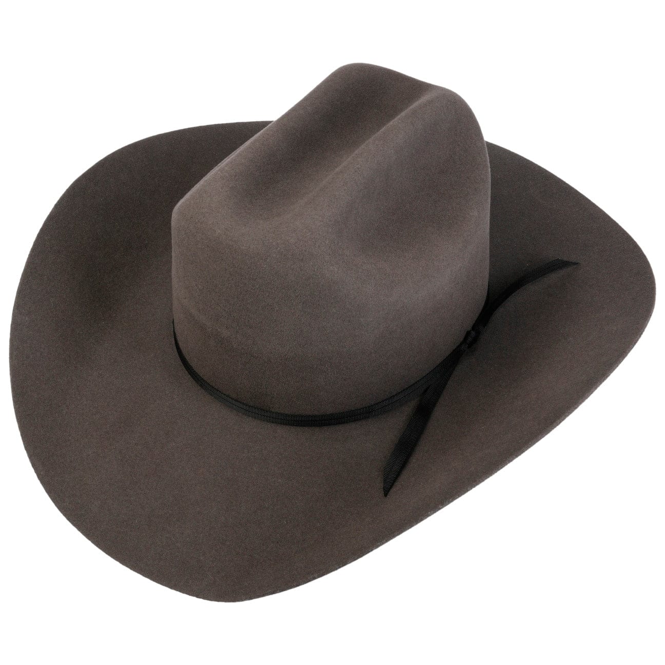 JJ Hats Buffalo Pinch Western Wool Felt Cowboy Hat - Classic Rodeo Style for Men & Women - Perfect for Country Music Festivals, Rodeos & Western Fashion