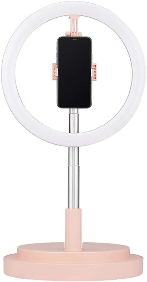 CCACHE Self-Timer LED Ring Light with Fill Light for Live Streaming, Video Calls, YouTube Videos & Photography - Perfect for Home Office, TikTok Creators & Content Makers