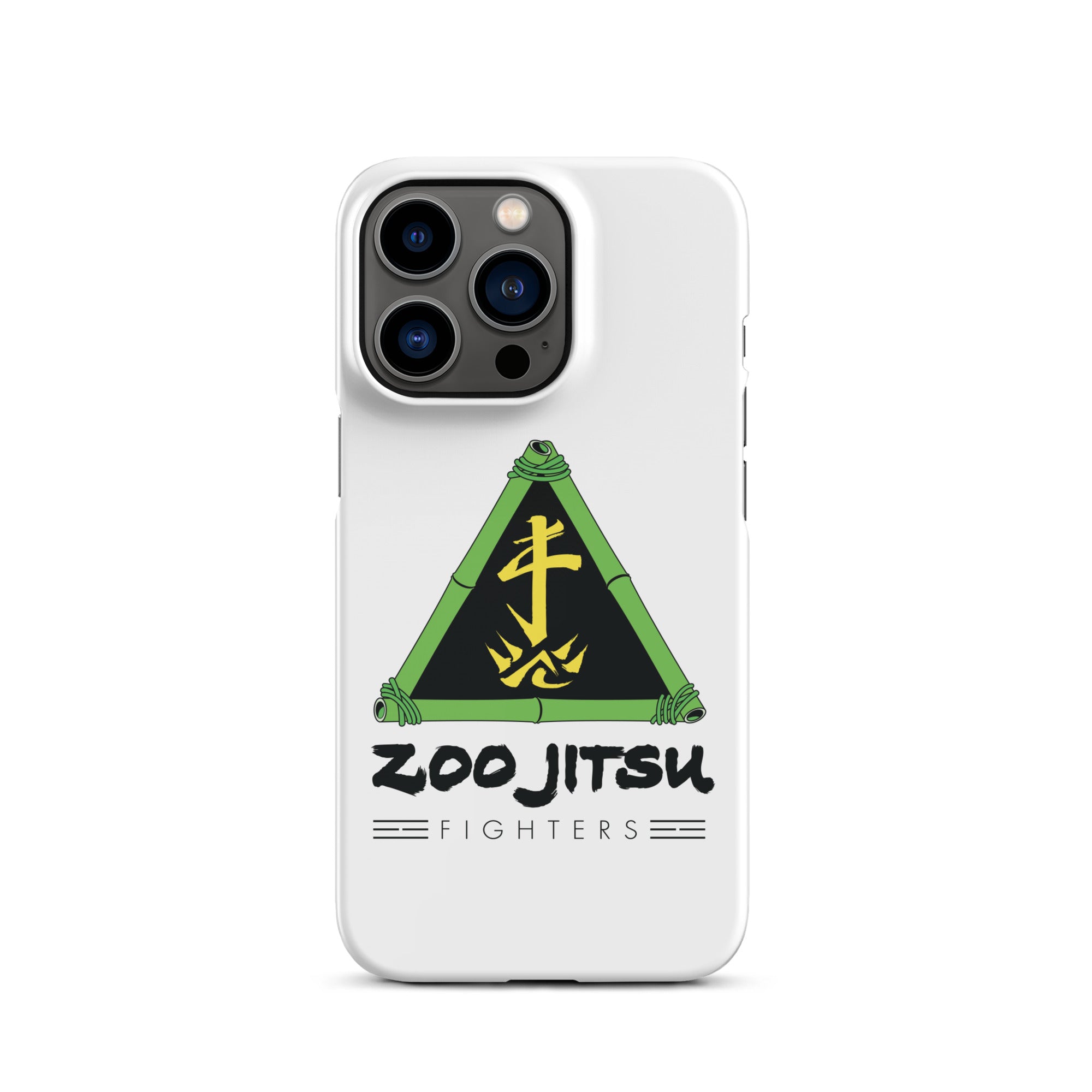Zoo Jitsu Fighters Logo iPhone Case - Durable Snap-on Protective Cover for iPhone [Model Numbers] | Perfect for Martial Arts Fans & Anime Lovers (Gym, Training, Cosplay, Gift)