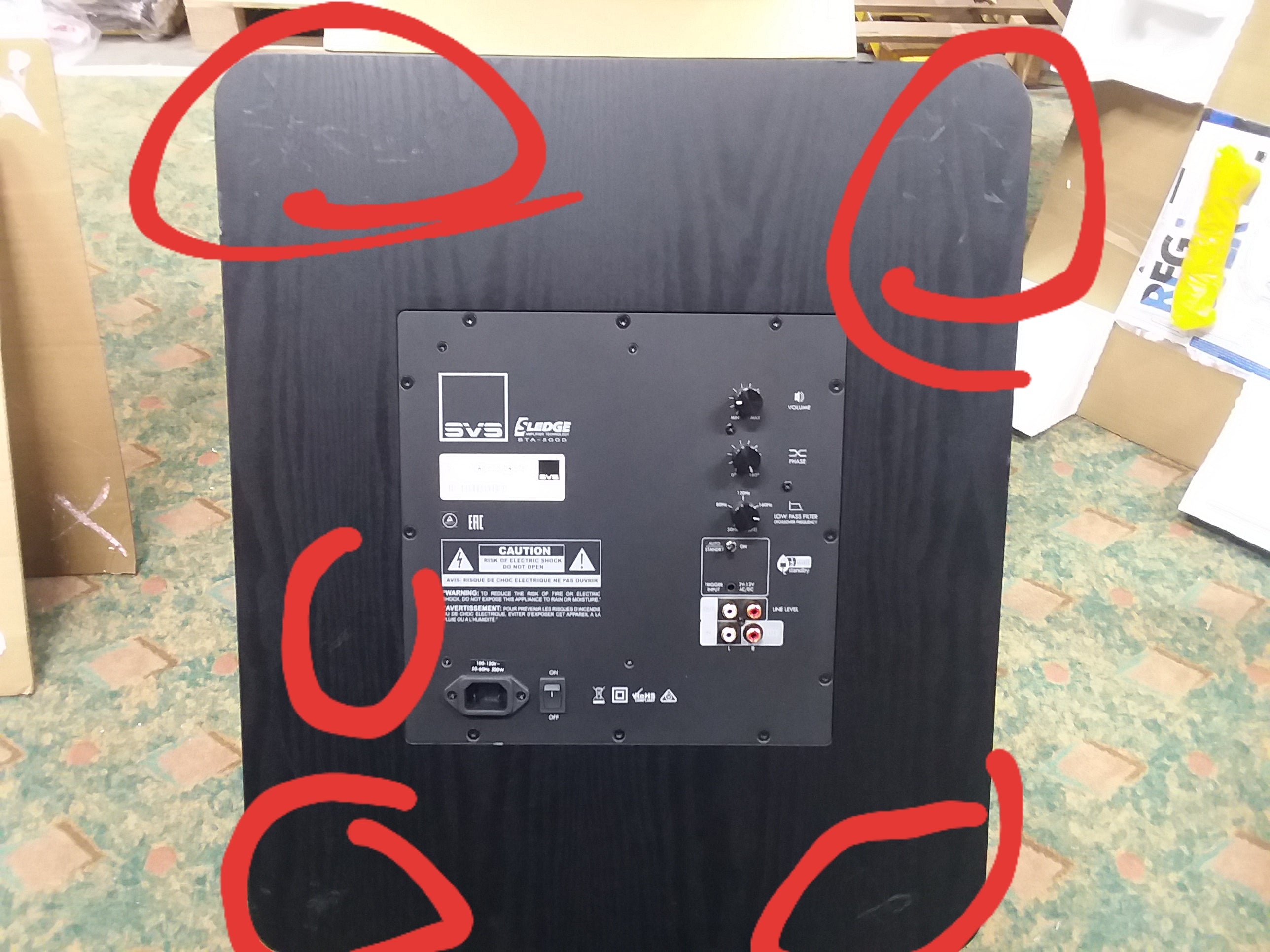 PB 2000 Power Outlet with 1428W Capacity - High Power Electrical Socket for Home, Office, and Workshop Use