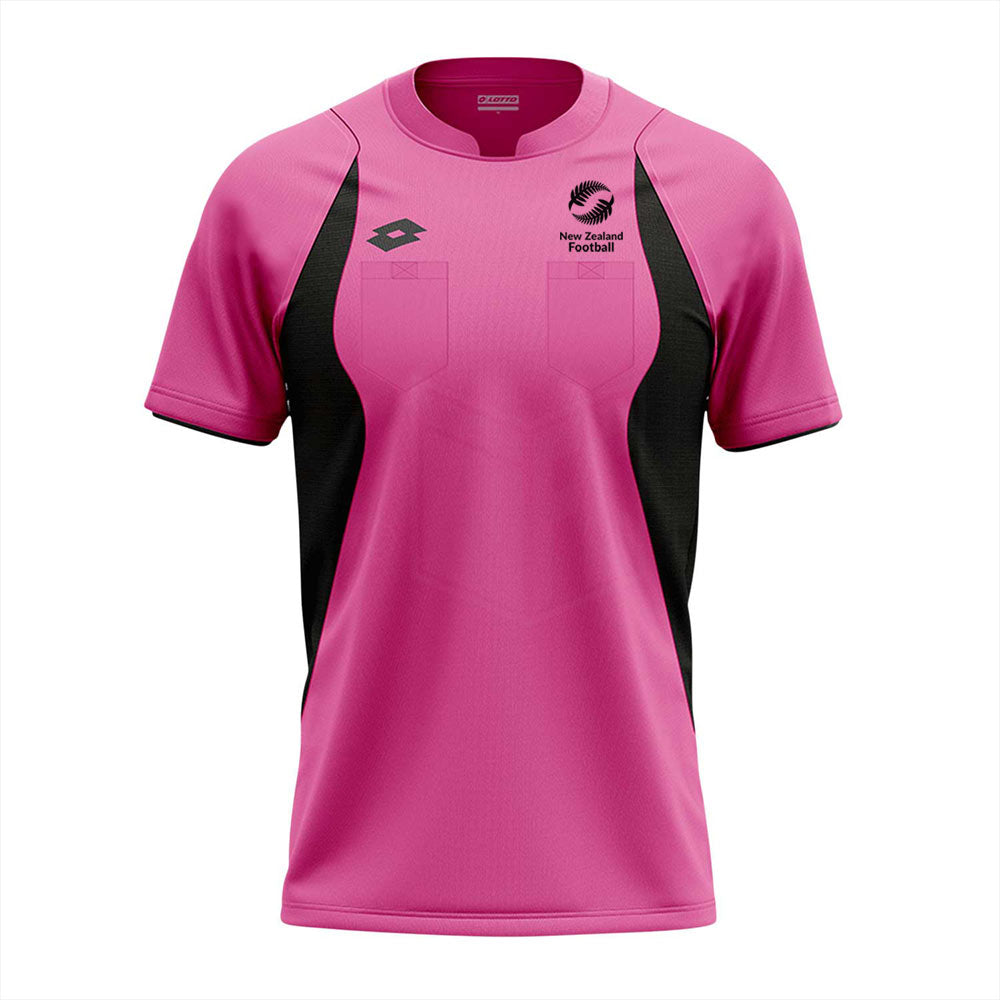 Lotto Ultra II Referee Shirt - Pink - Official Soccer Referee Jersey for Men & Women - Perfect for Games, Tournaments & Sports Events