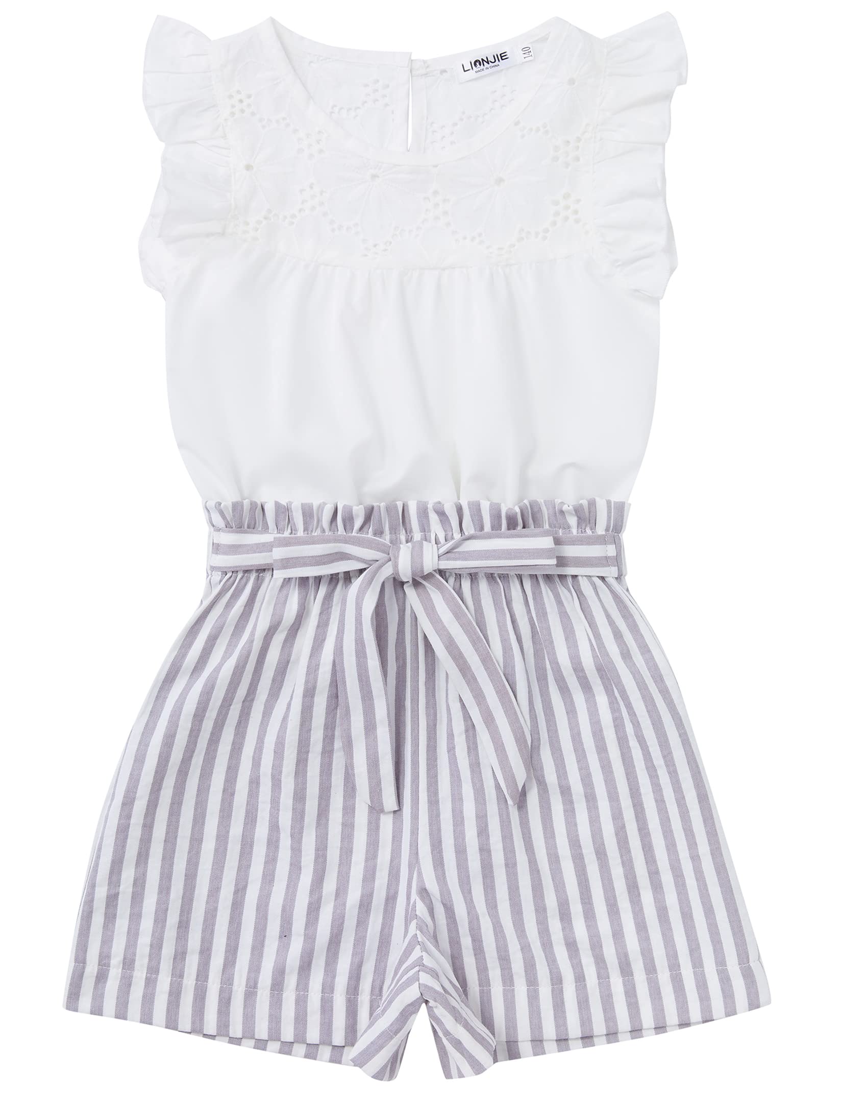 Girls Summer 2-Piece Outfit Set - Cute Cotton T-Shirt & Comfortable Shorts | Perfect for Playdates, Beach Trips & Summer Vacations