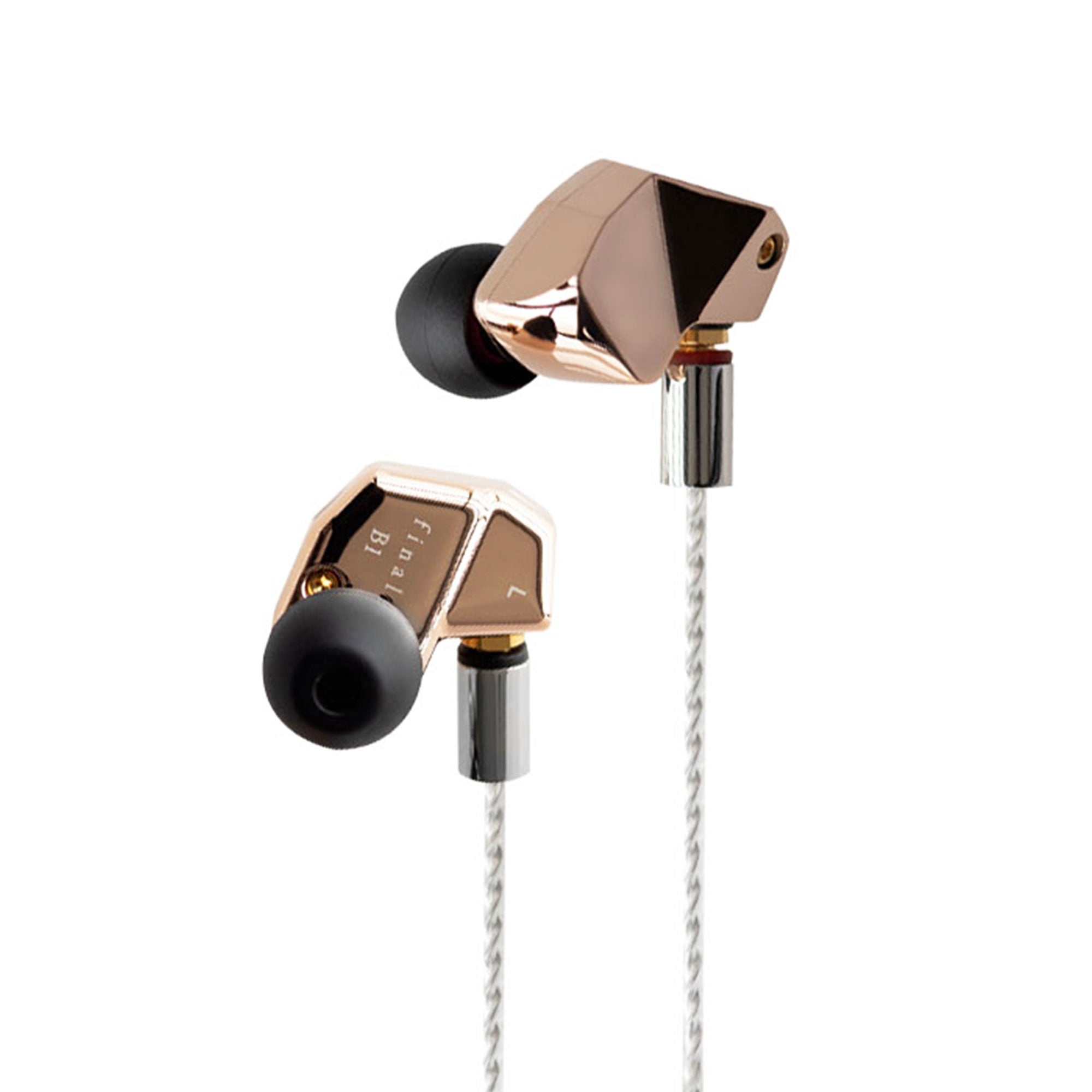 Final Audio B1 Hybrid In-Ear Monitors - Premium Hi-Fi Earphones with Balanced Armature & Dynamic Drivers for Audiophiles, Musicians & Travelers - Perfect for Studio Recording, Commuting & Workouts
