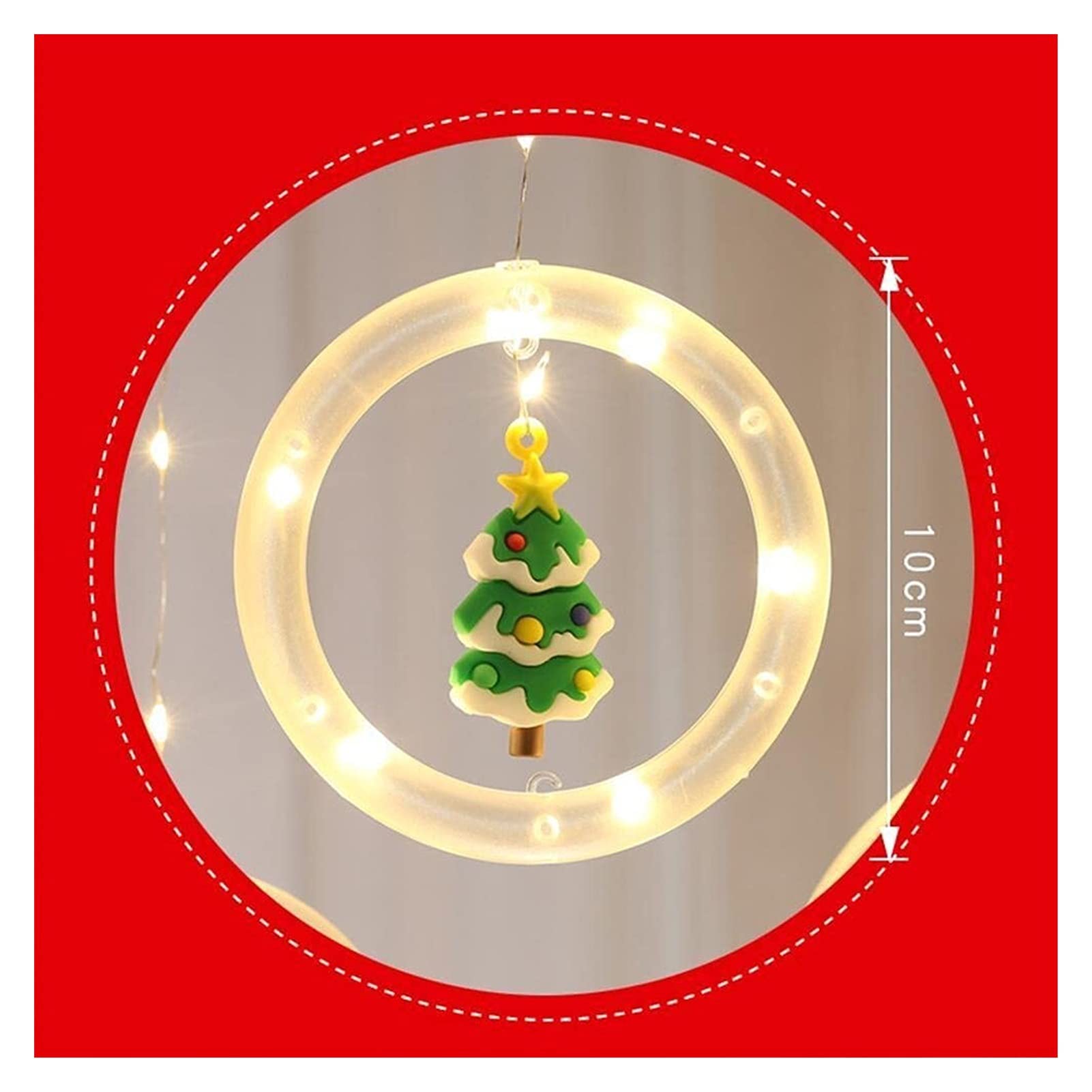 LED Christmas Curtain String Lights - 1000 Fairy Lights with Wishing Balls, Icicles & Holiday Pendants for Indoor/Outdoor Decor | Perfect for Windows, Trees, Fireplaces & Holiday Parties