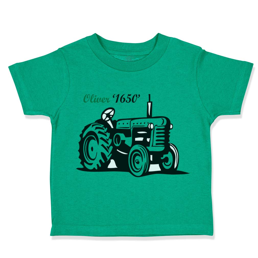 Oliver 1650 Tractor Funny Humor Toddler T-Shirt - Cute Boys & Girls Cotton Tee for Farm Lovers - Perfect for Playdates, Farm Visits & Family Photos