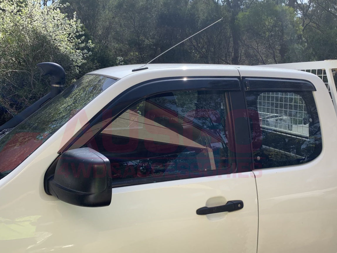 Premium Weather Shields for Mazda BT-50 BT50 UN Series Extra Cab 2006-2011 - Durable Rain Guards & Window Deflectors for All-Weather Protection & Enhanced Style
