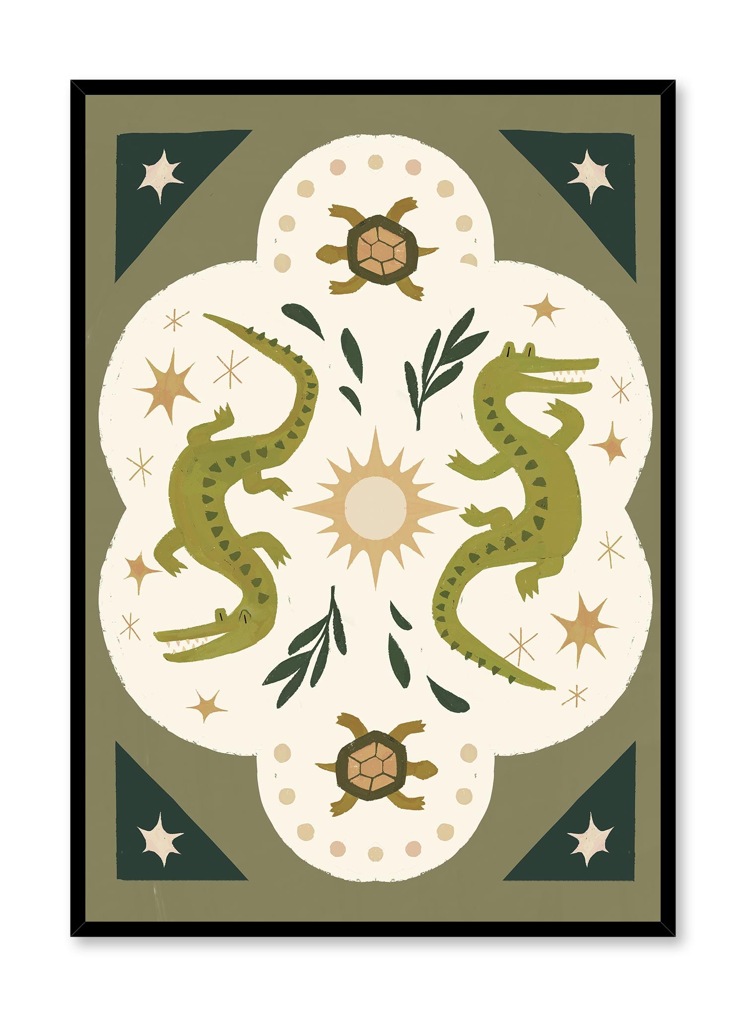 Reptile Lovers Wall Art - Vintage Snake & Lizard Posters for Home Decor, Classroom, or Office - Unique Reptilian Animal Prints for Wildlife Enthusiasts