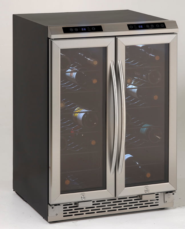 Avanti WCV38DZ 38 Bottle Dual Zone Wine Cooler Refrigerator - Perfect for Home Bars, Restaurants, and Wine Cellars