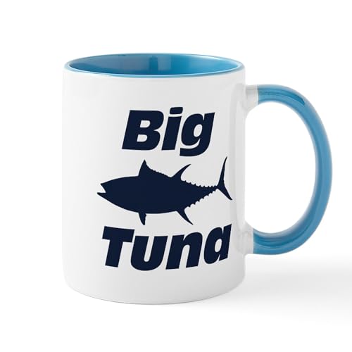 White/Blue Inside - Big Tuna Mug