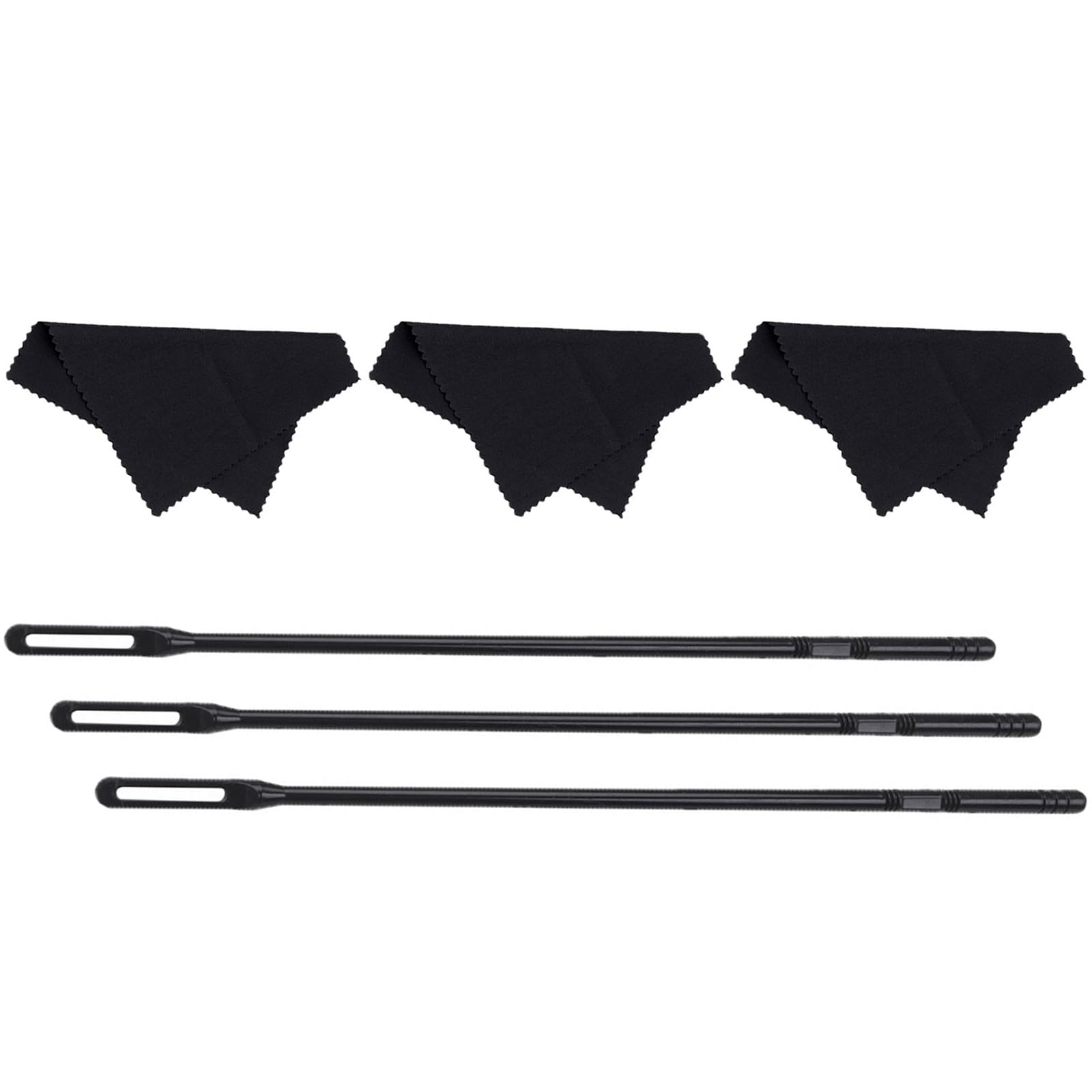 Flute Cleaning Kit - Rod & Polishing Cloth Set for Easy Maintenance | Perfect for Flute Care & Performance