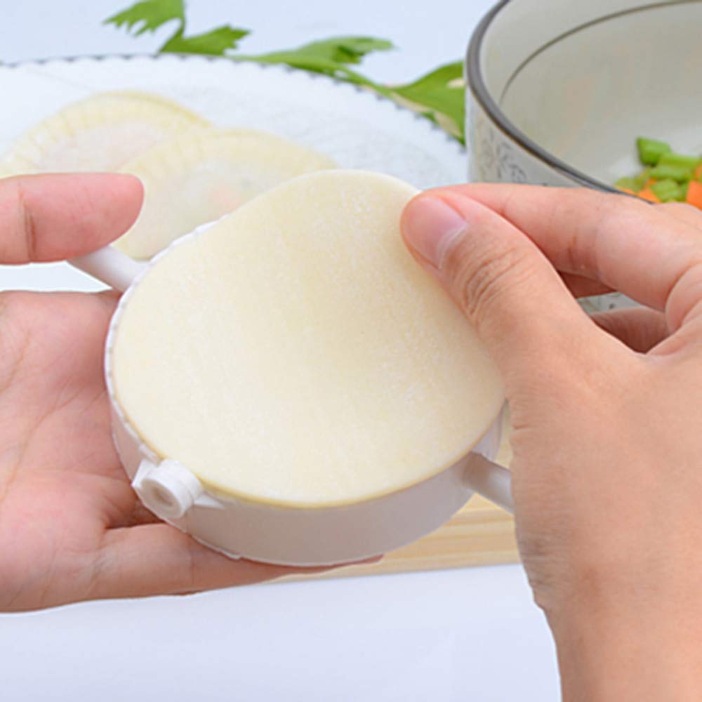 3-Piece Dumpling Mold Set for Pierogi, Turnover, Ravioli & Empanada - Dough Press & Pastry Maker for Homemade Dumplings - Perfect for Kitchen, Party Snacks & Meal Prep