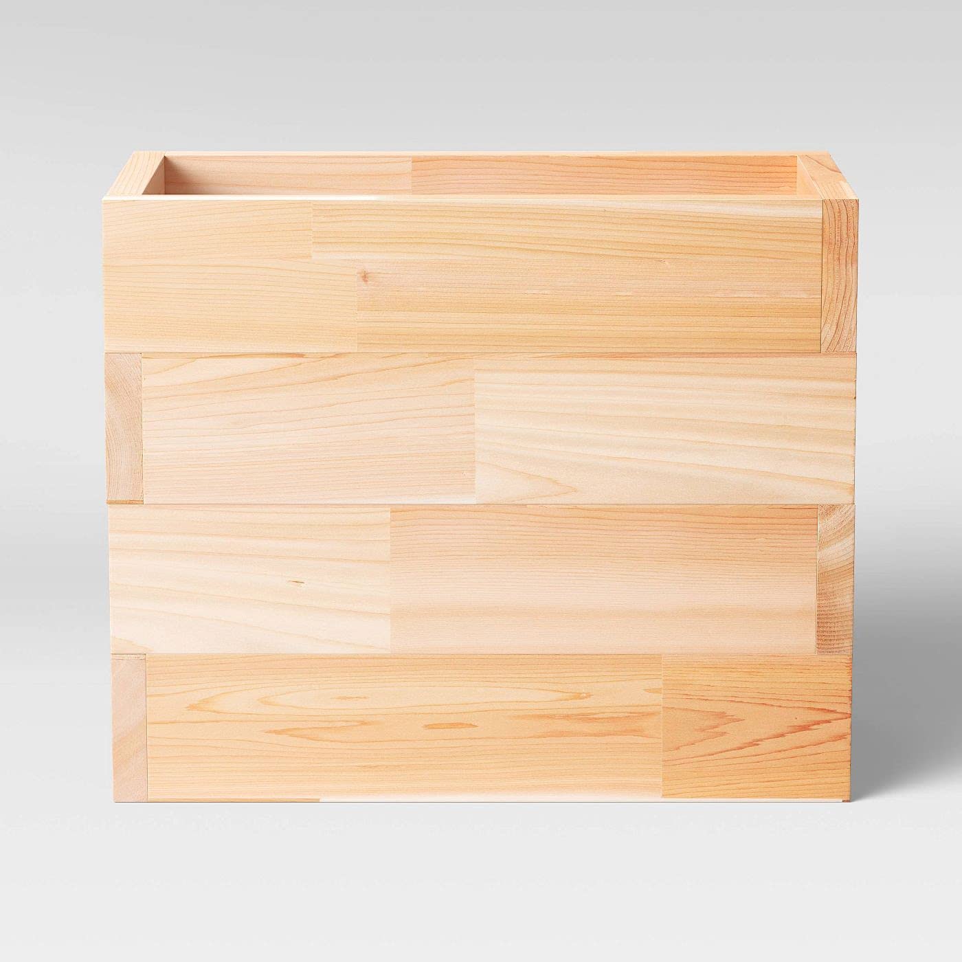 Smith & Hawken™ Rectangular Western Red Cedar Planter Box - Outdoor Garden Decor for Patio, Deck & Backyard Landscaping