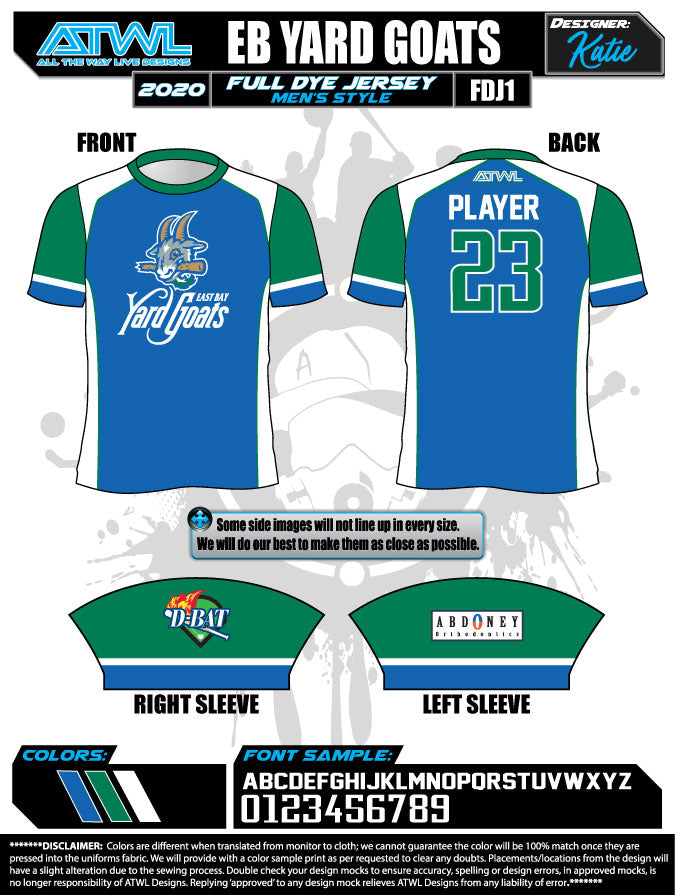 East Bay Spring 2020 Baseball Jerseys - Custom Team Uniforms for Youth & Adult Baseball Leagues - Perfect for Games, Practices & Tournaments