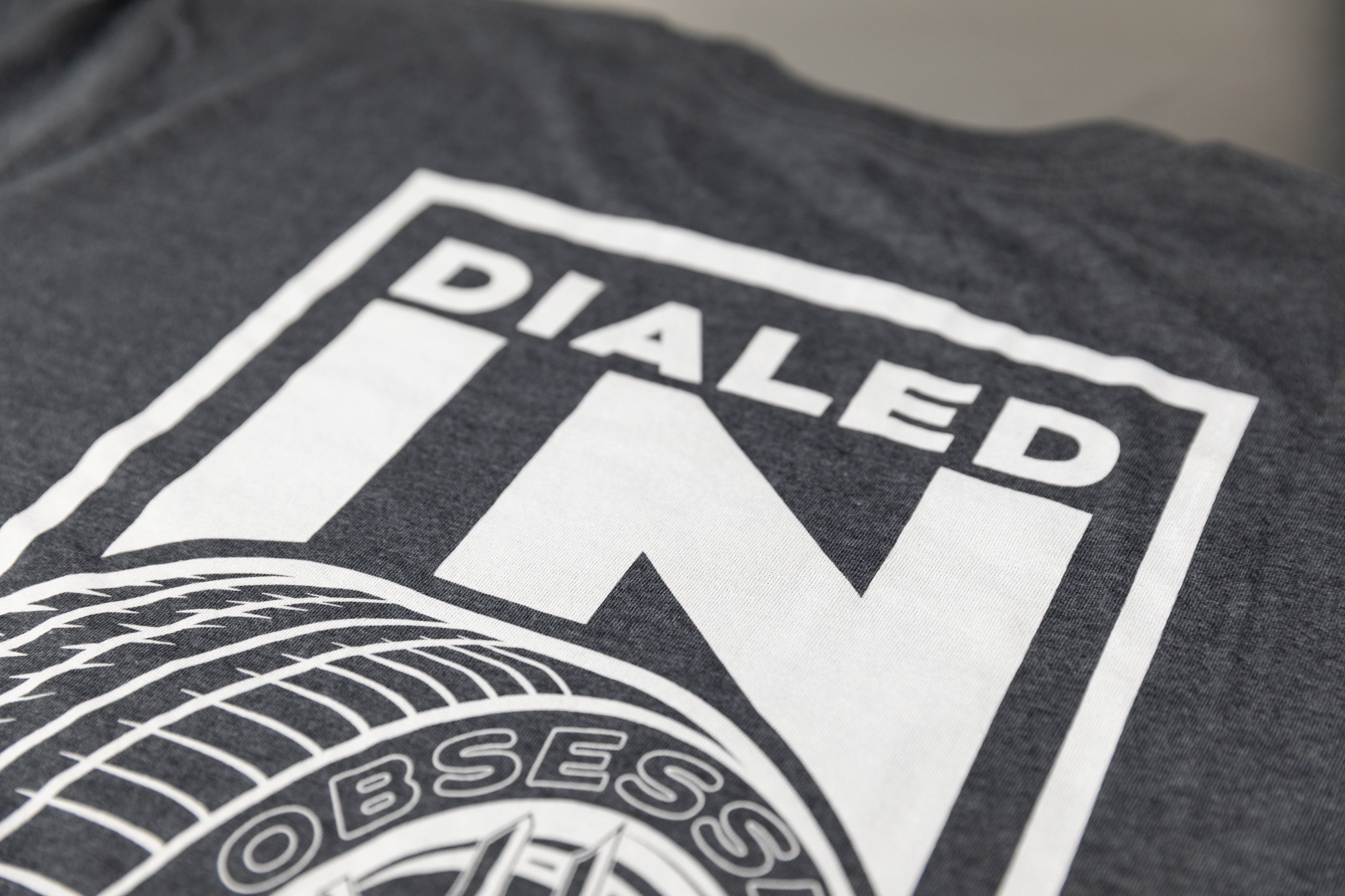 Dialed In Wheels T-Shirt - Premium Graphic Tee for Car Enthusiasts - Perfect for Racing Events & Car Shows