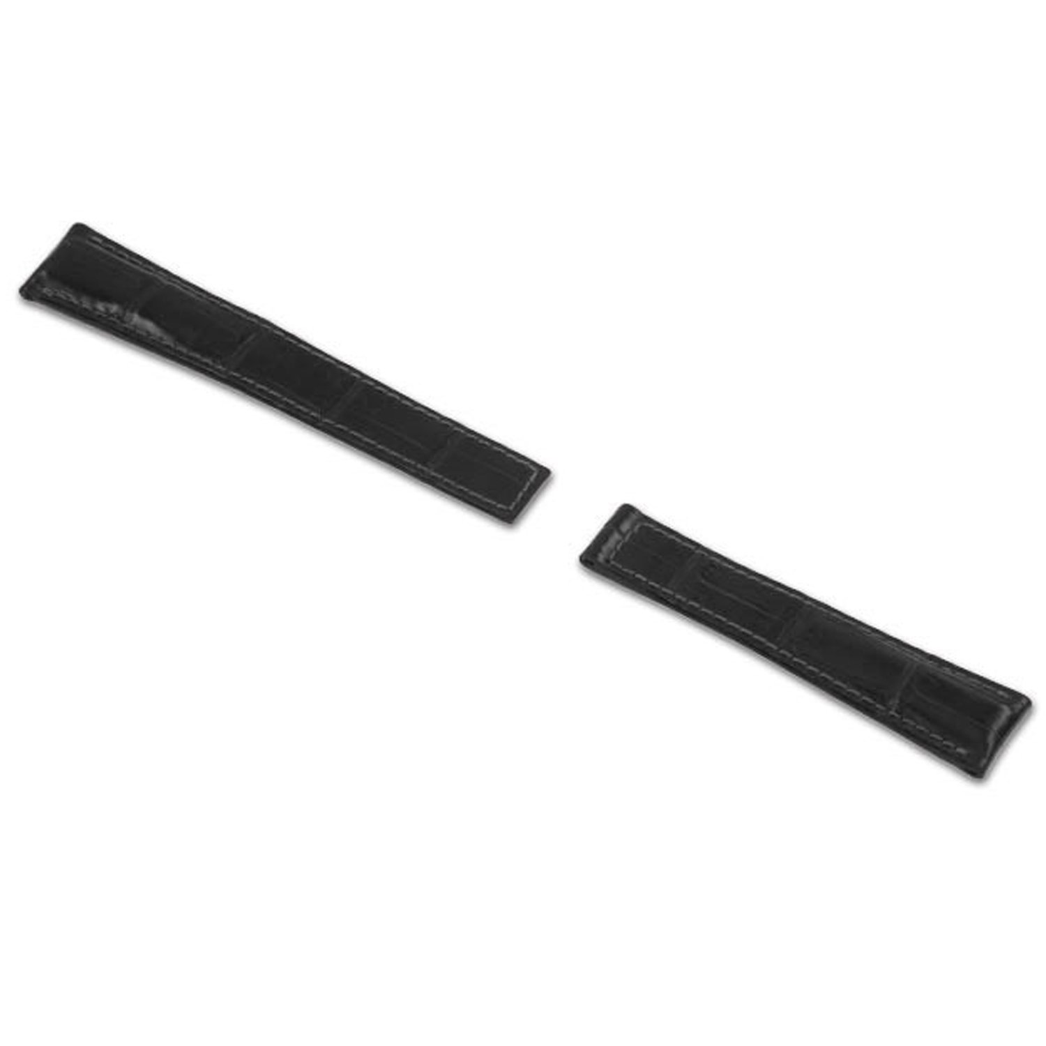 RIOS1931 Projeter Genuine Alligator Leather Watch Band Strap for Tag Heuer Watches 104x84mm - Luxury Replacement Band for Men's Dress Watches & Formal Occasions