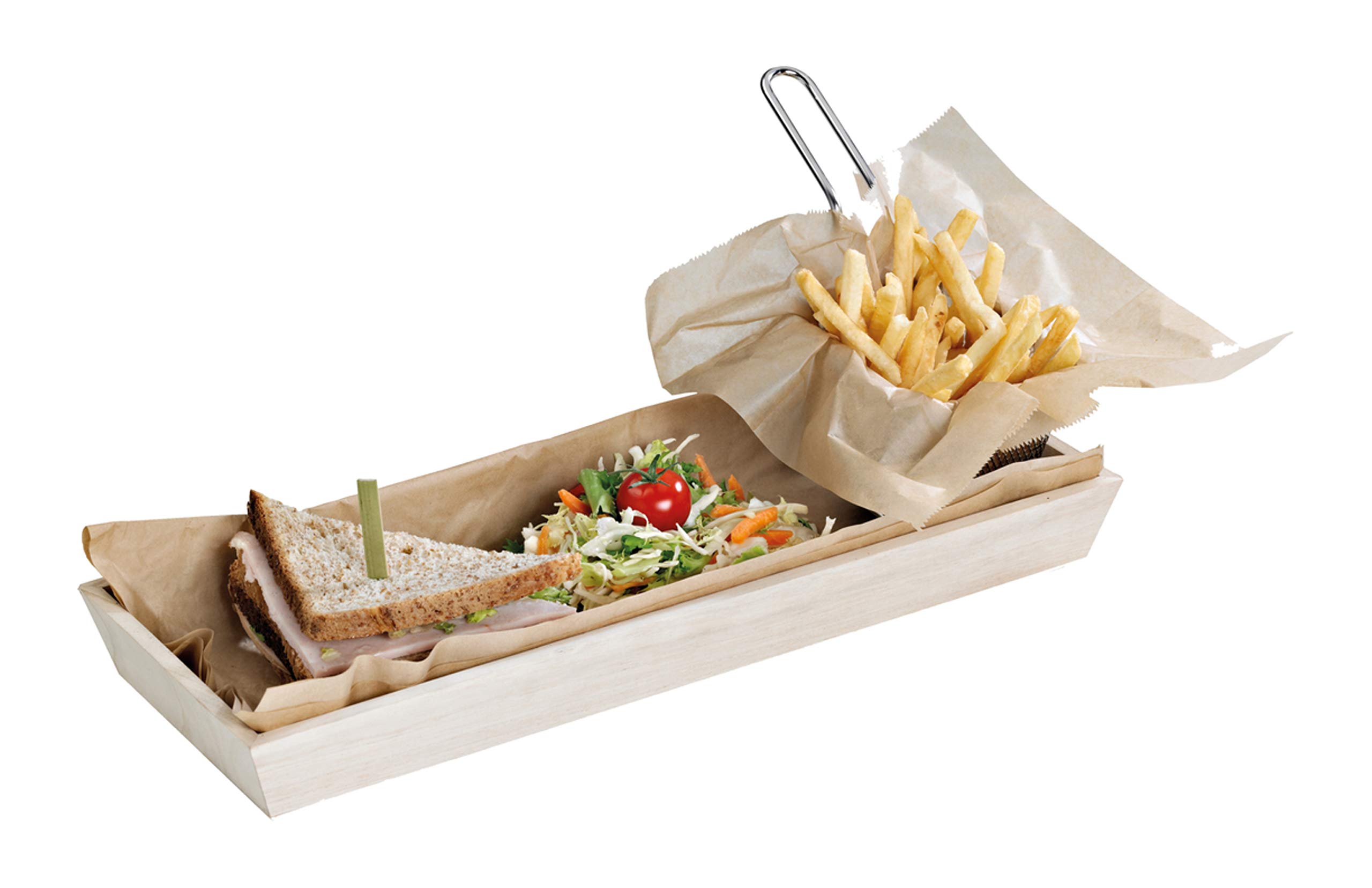 PACKNWOOD 210 Wood Tray - 15 Heavy Duty Biodegradable Wooden Serving Trays (17x7.5x1.5in) - 10 Pack - Perfect for Snacks, Appetizers, Cheese Boards & Party Serving - Eco-Friendly Tableware for Home, Restaurants & Events