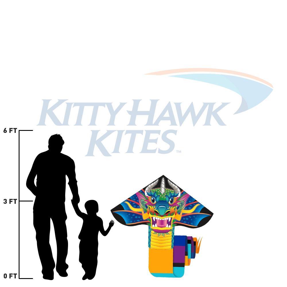 Dragon Delta XLT Kite - Premium Large Delta Kite for Adults & Kids - Outdoor Flying Kite for Beach, Park & Backyard Fun - Best for Windy Days & Family Activities