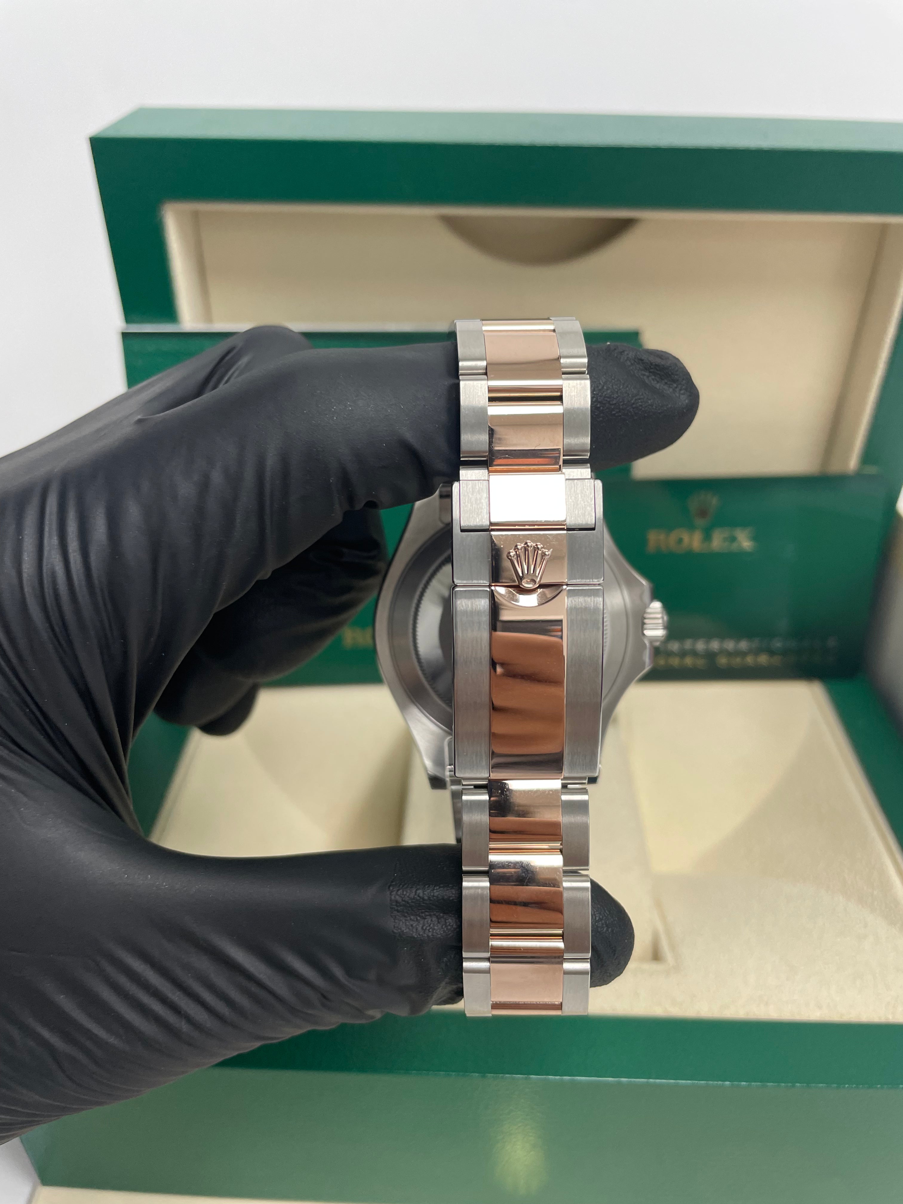 Rolex Yacht-Master 40 Watch - Stainless Steel & Everose Gold Rolesor, Brown Dial (Ref. 126621) | Luxury Diving & Sailing Timepiece for Men